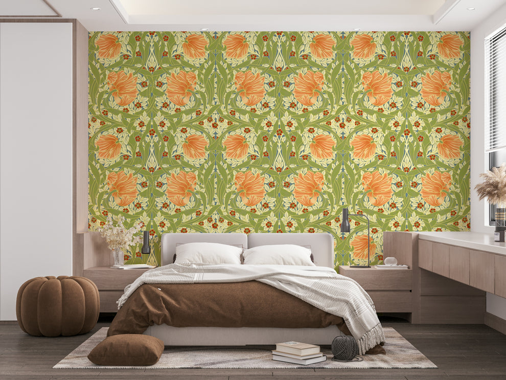 Pimpernel by William Morris 8 Wallpaper – Elegant Floral Design