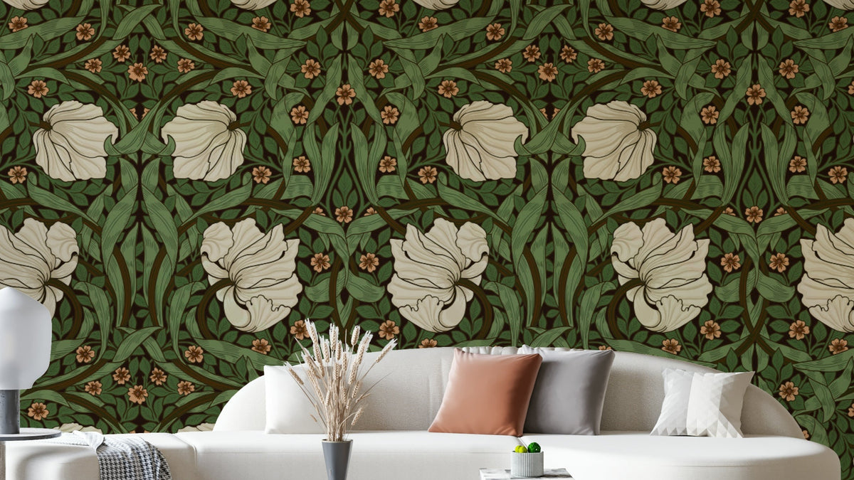 Pimpernel by William Morris Wallpaper – Classic Floral Design