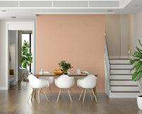 Soft Coral Linen Texture Pink Wall Mural, Minimalist Design.