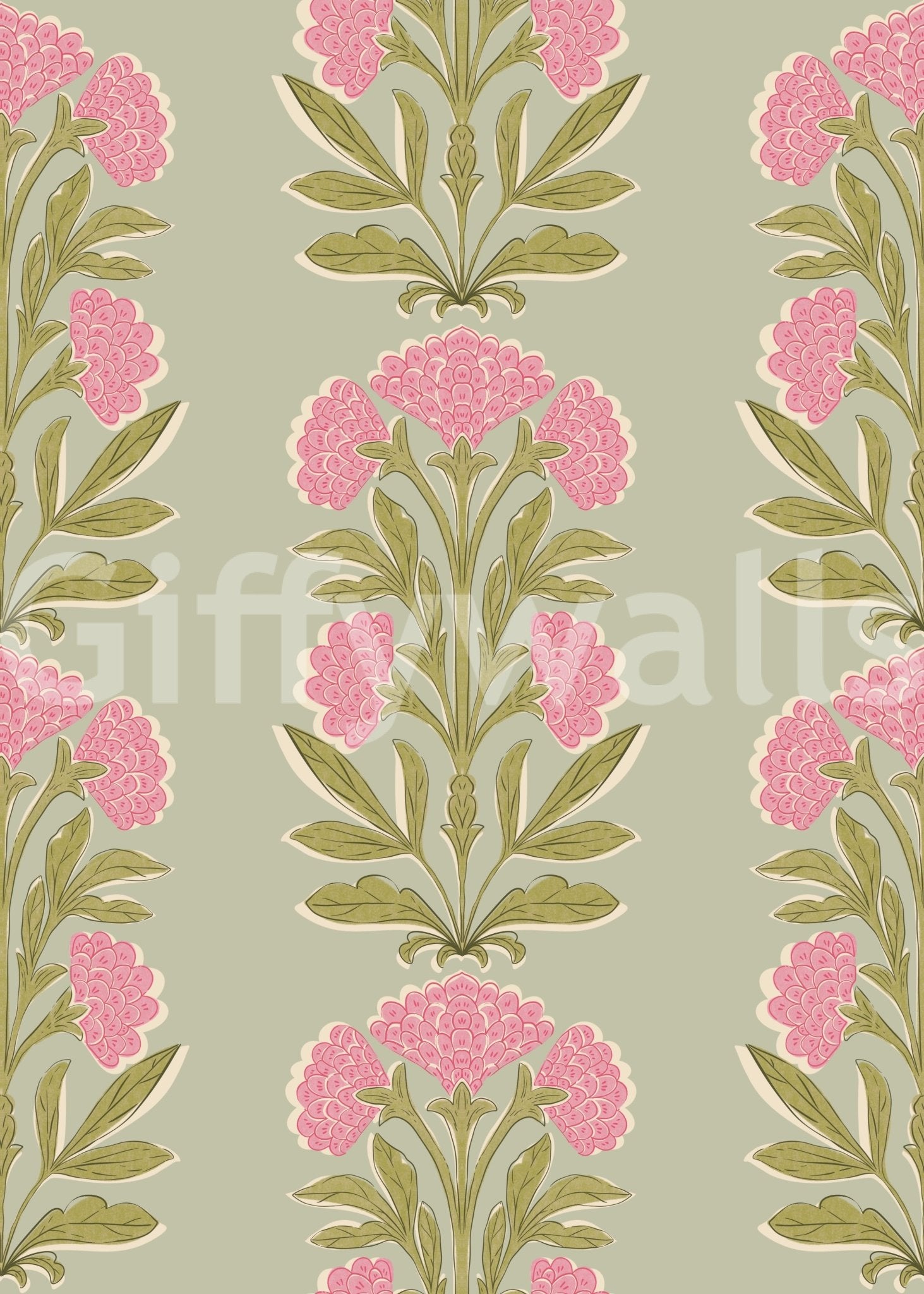 The design is non-realistic and interpretive.

