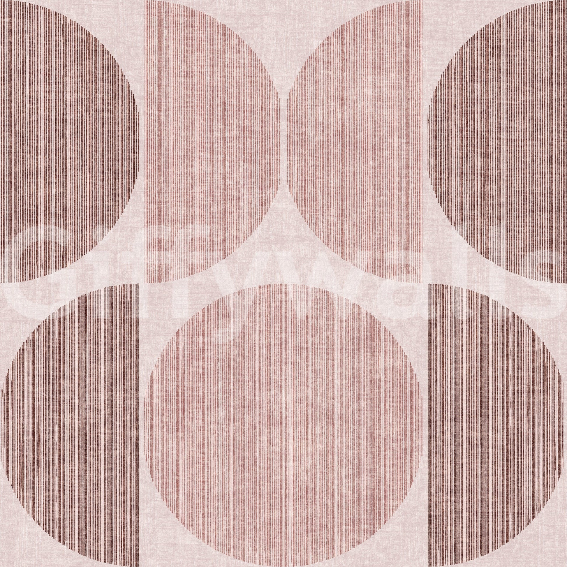 A high-quality minimalist circle wall mural for walls.



