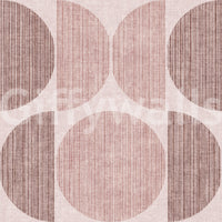 A high-quality minimalist circle wall mural for walls.



