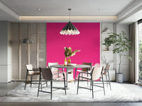 A whimsical bubble gum wall mural for nursery decor.

