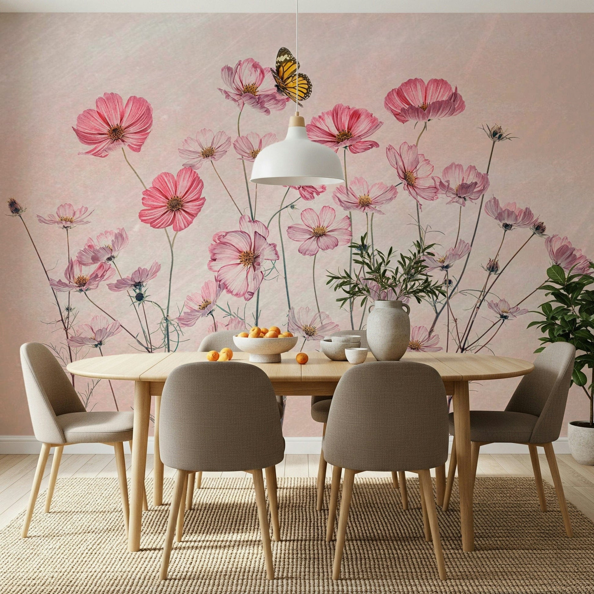A serene cosmic pattern wall mural for your decor.

