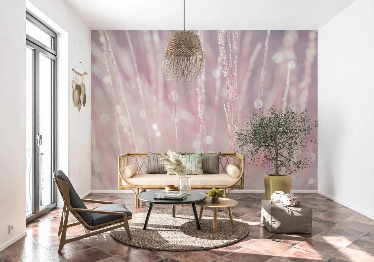 Wandbild „Rosa Nebel“