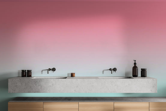 Romantic rose petal wallpaper in a watercolor style.