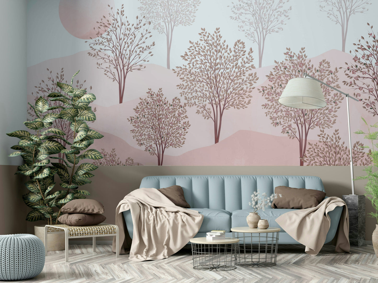 The image feels peaceful and restful.

