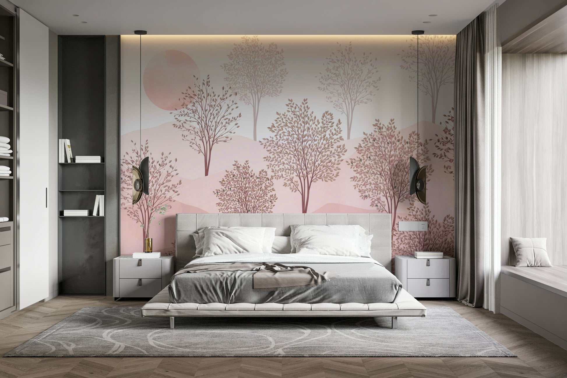 The overall feel is quiet and serene.

