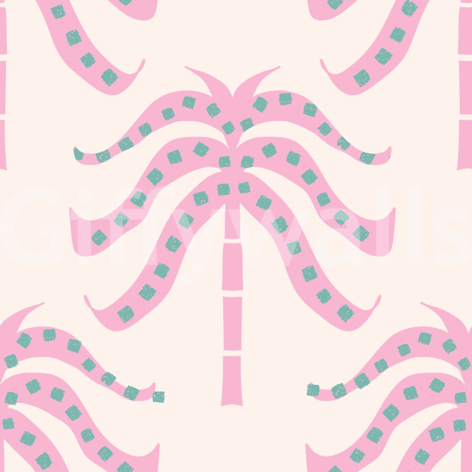 The design is non-realistic and interpretive.

