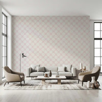 Pink Petal Lattice Wallpaper⁠