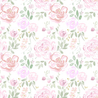 A high-quality serene flower wall mural for walls.

