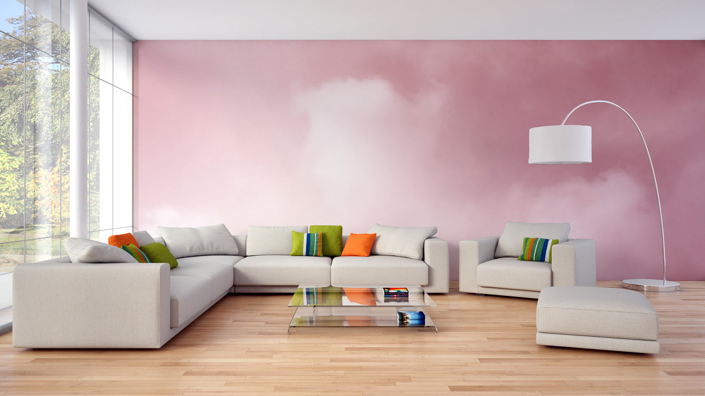 Pink Sky And Clouds Wallpaper - Giffywalls