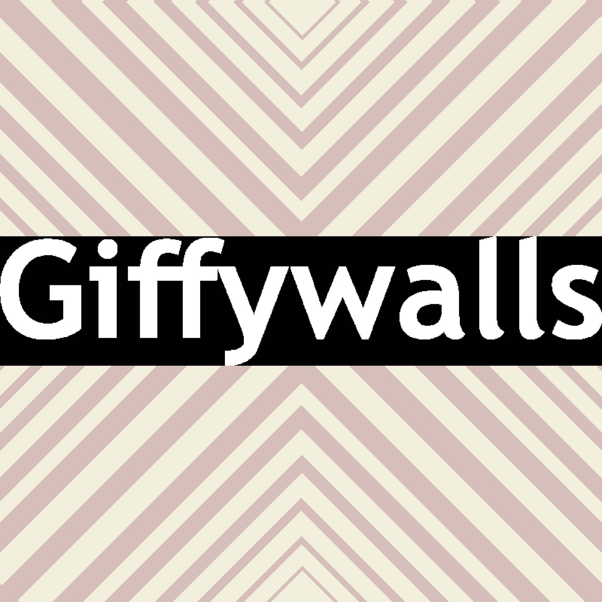 Artistic delicate stripes on Angled Stripes wallpaper.