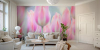 Tulips Jewels tasteful wall mural

