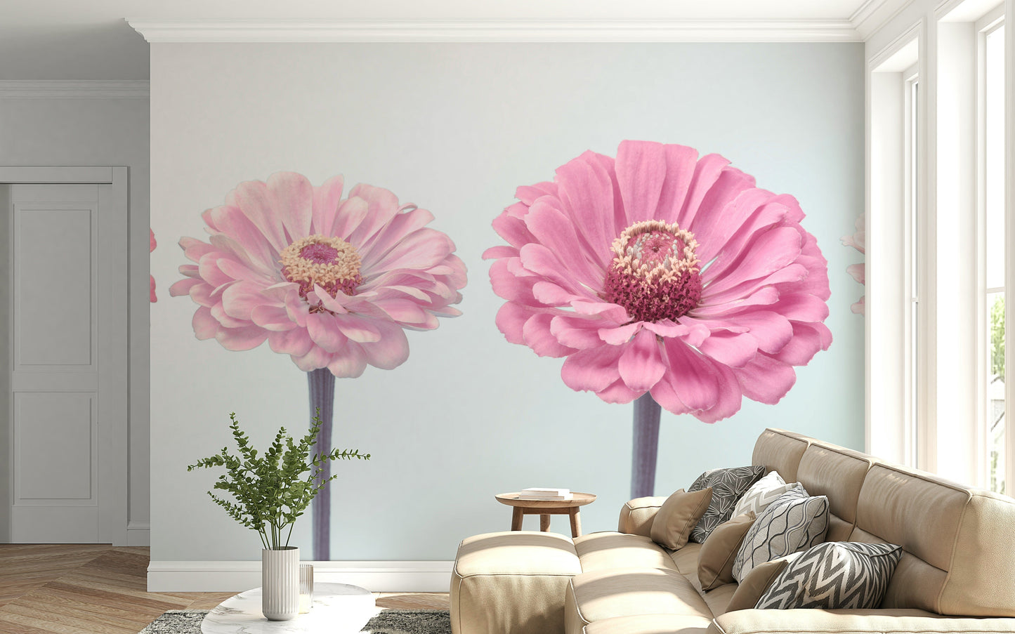 Zinnia Dream Wall Mural