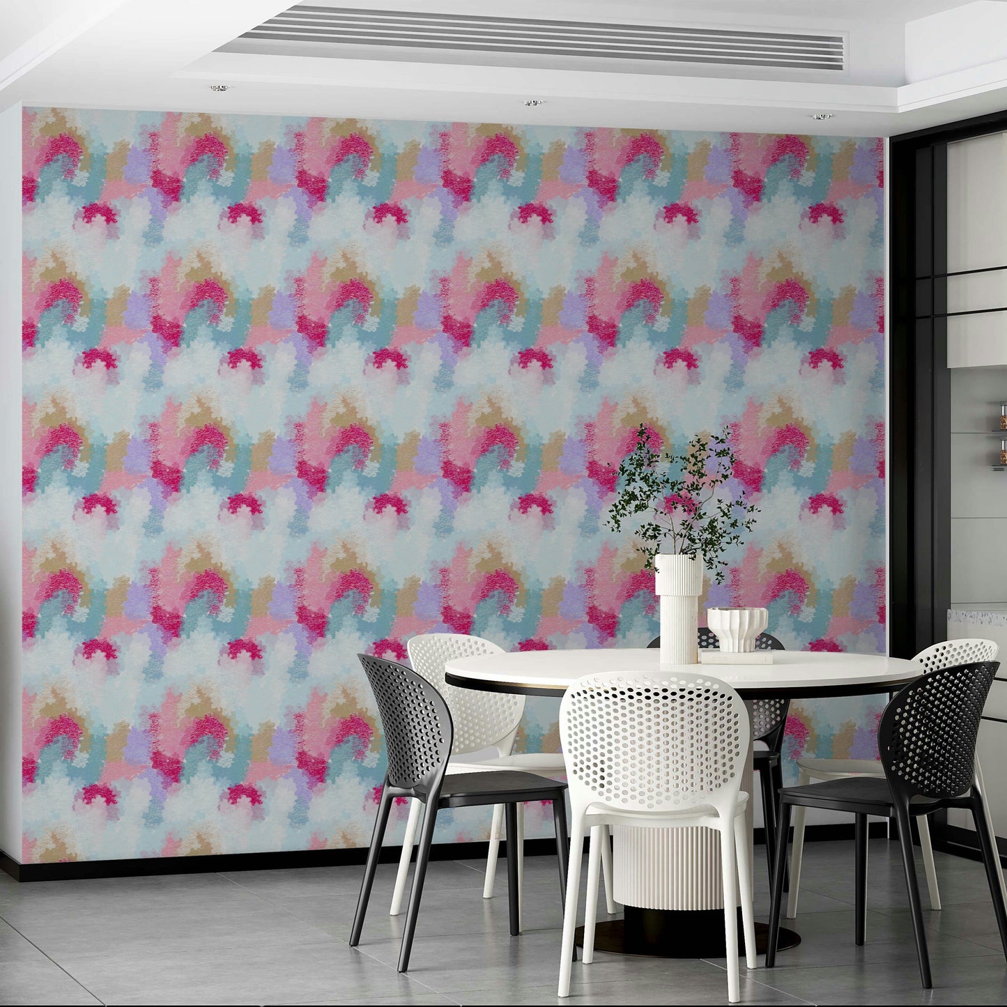 Crayon Strokes creative wall art

