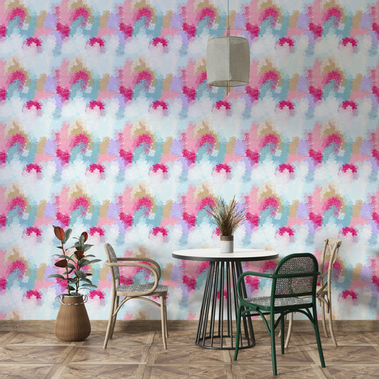 Crayon Strokes colorful wallpaper

