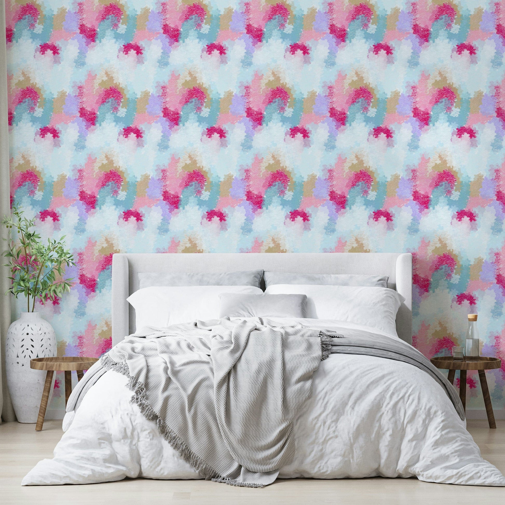 Crayon Strokes dynamic wall art

