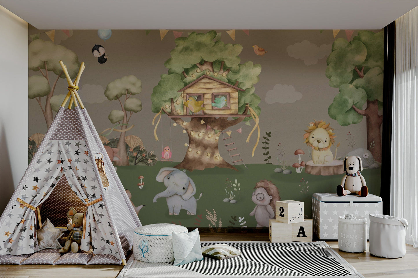 The design has a beautiful, artistic aesthetic.

