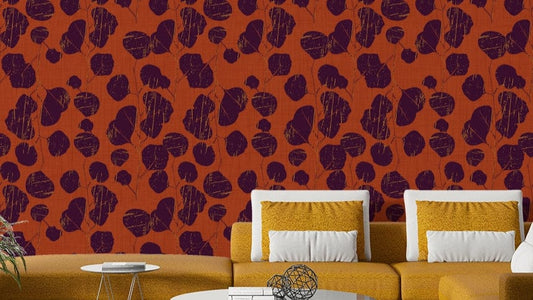 Boho Jewel Tone elegant wall covering