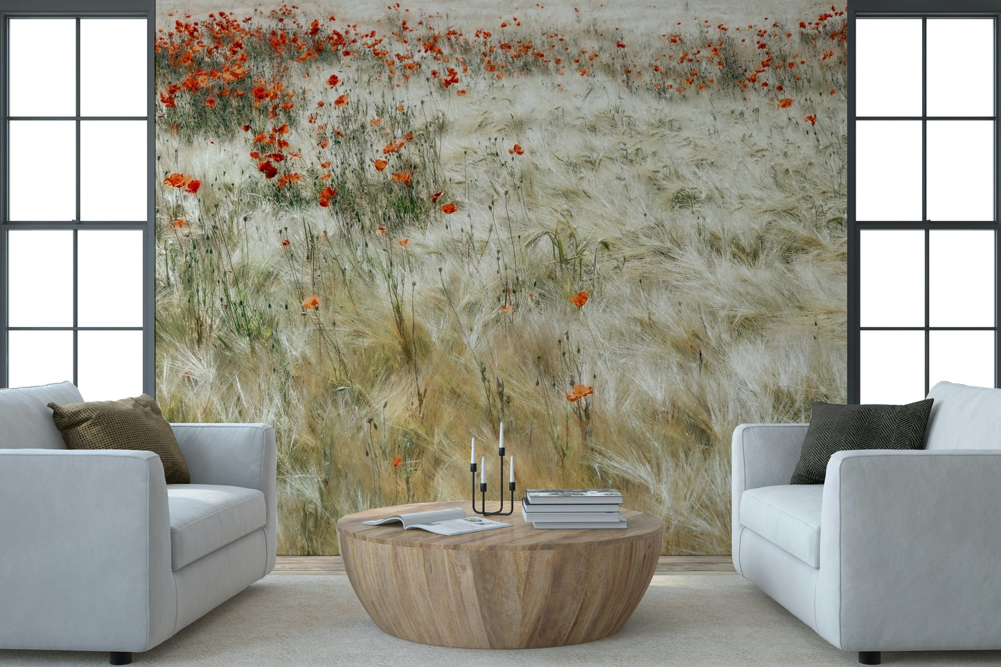 Poppy Field Dreams Wall Mural -2539580