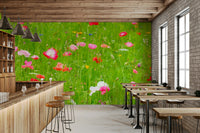 colorful floral wallpaper

