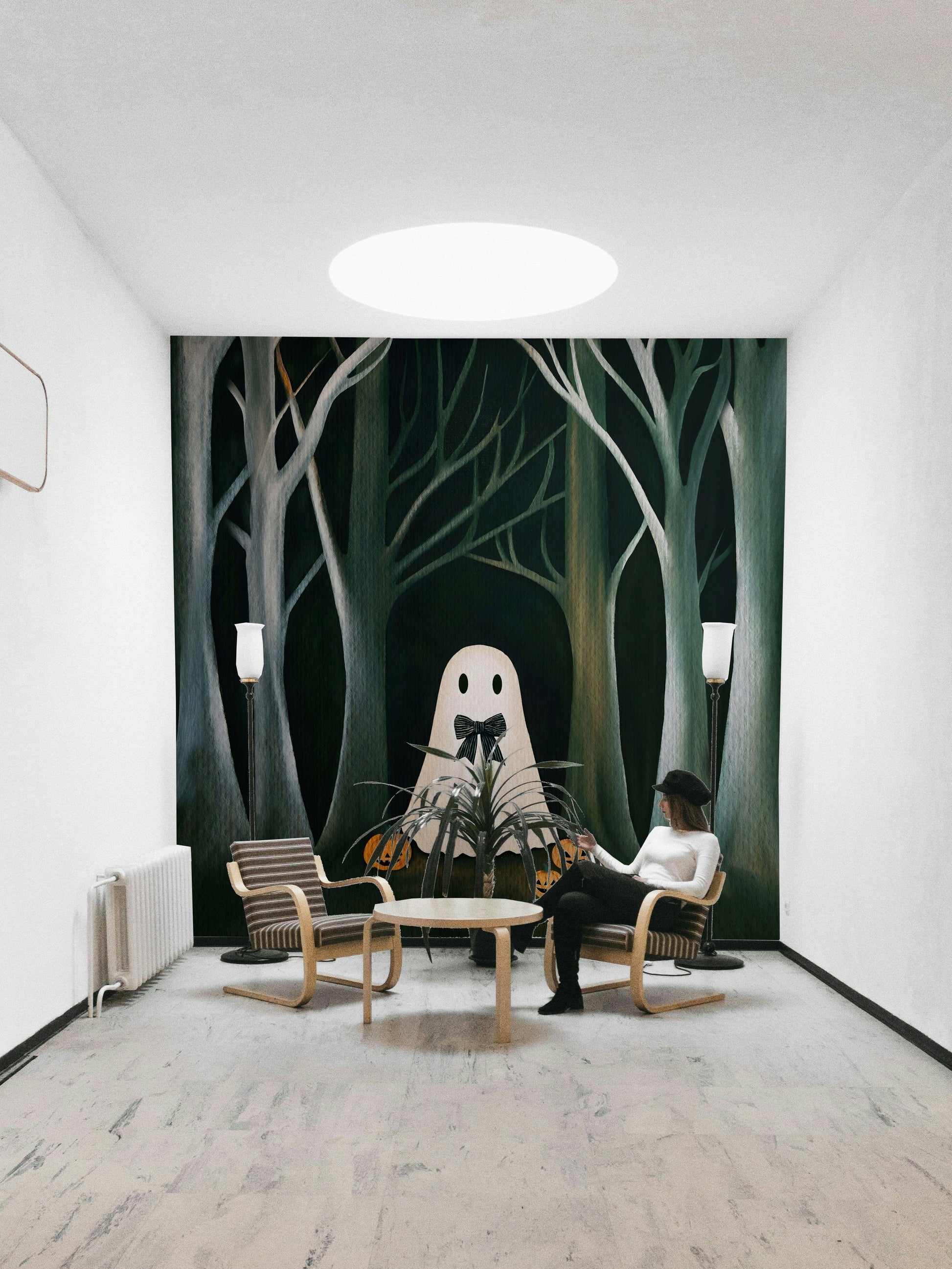 The overall feel is quiet and serene.

