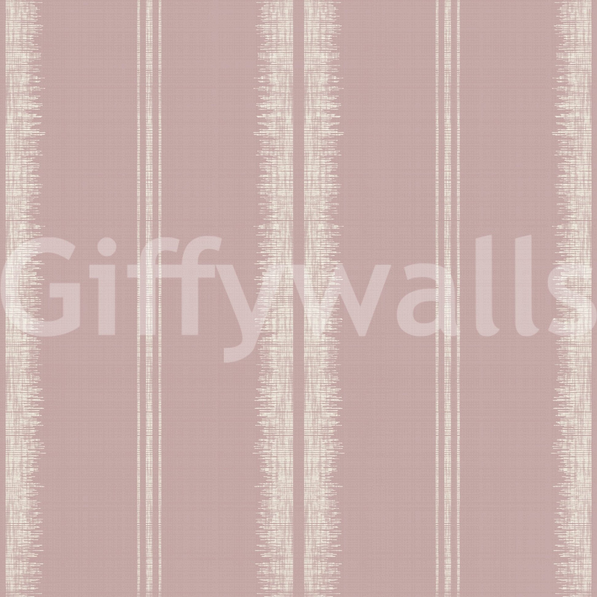 Easy-to-apply pale pink boho stripes for a chic interior

