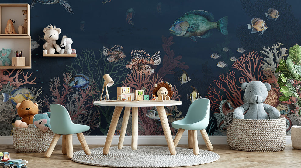 Purchase Ocean Wallpaper - Coral Marvels Wall Mural