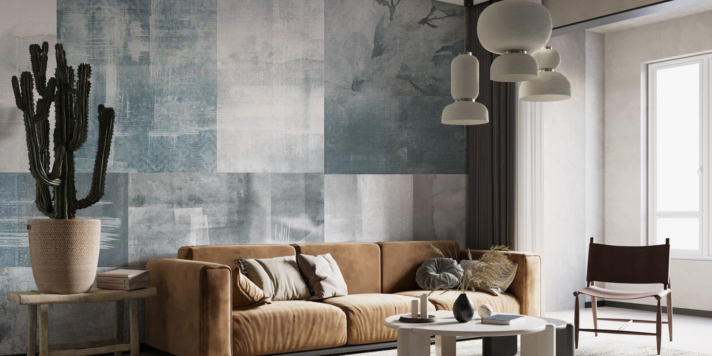 Muted tones in vintage elegance wallpaper design