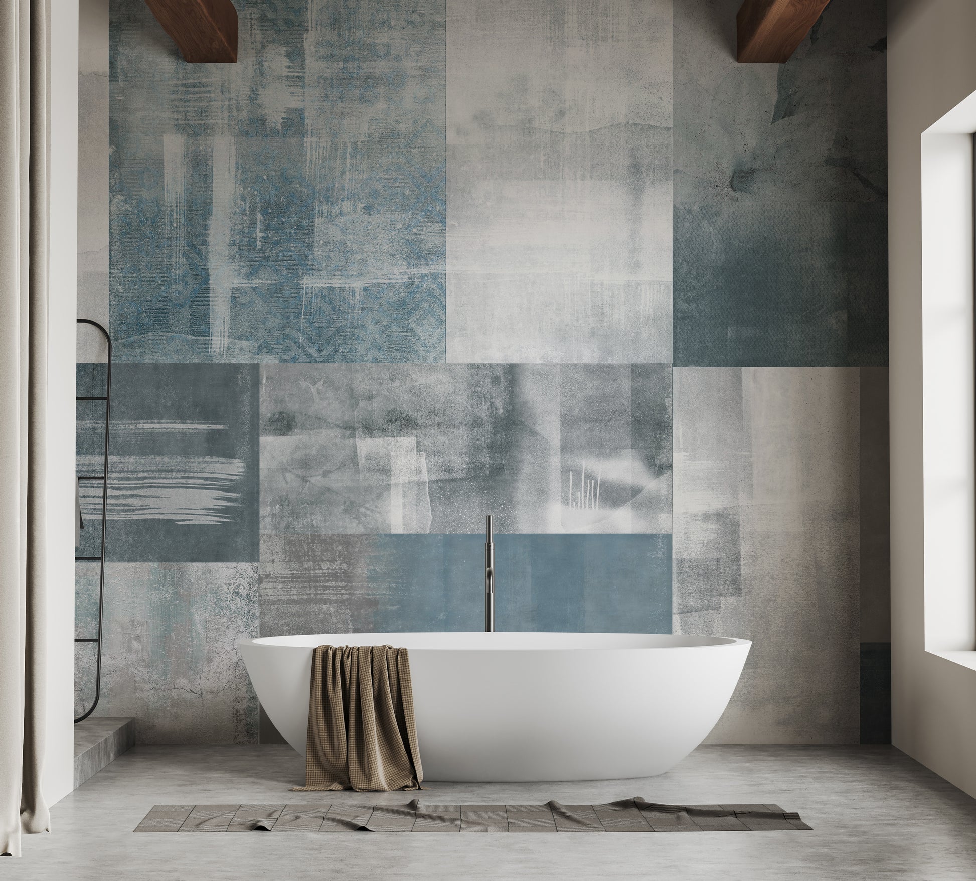 Sophisticated vintage elegance wallpaper mural