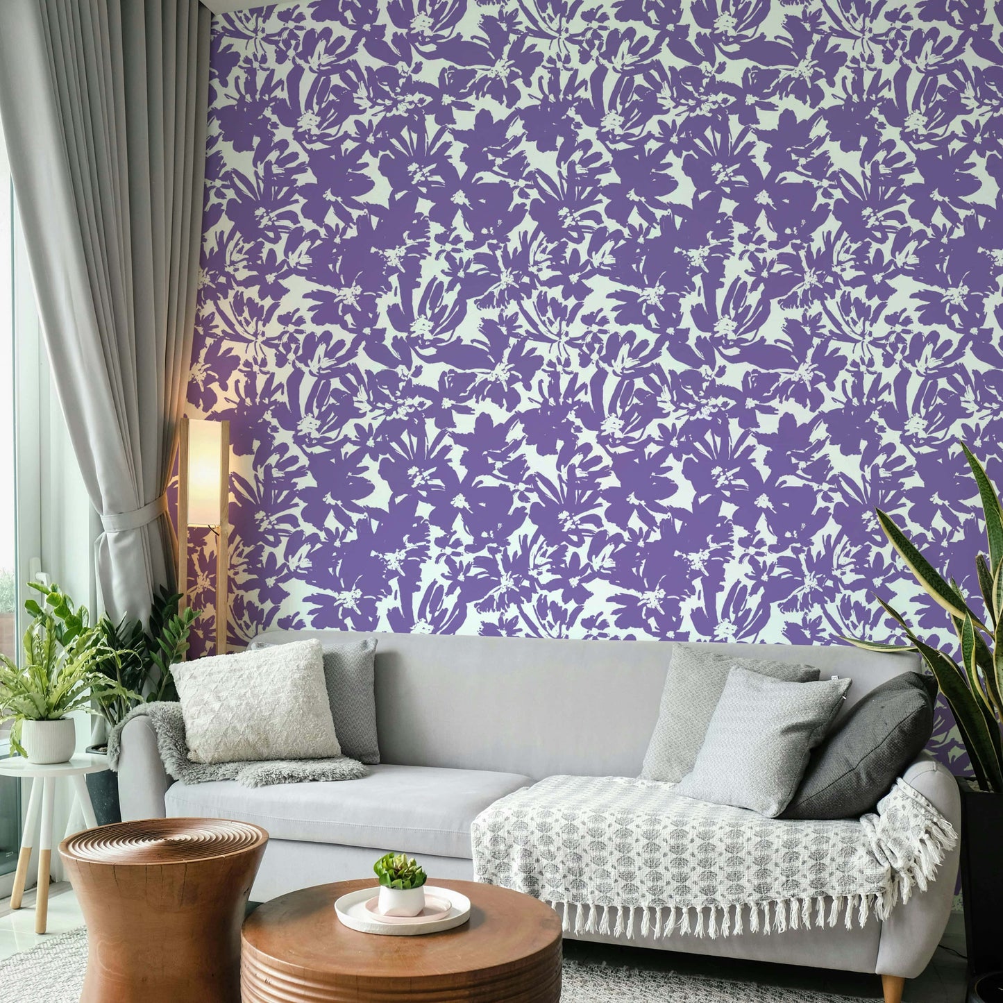 Wallpaper for walls with a peaceful, artistic feel

