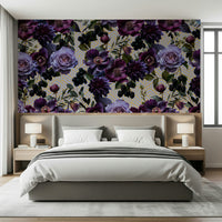An artistic nature inspired mural for home decor.

