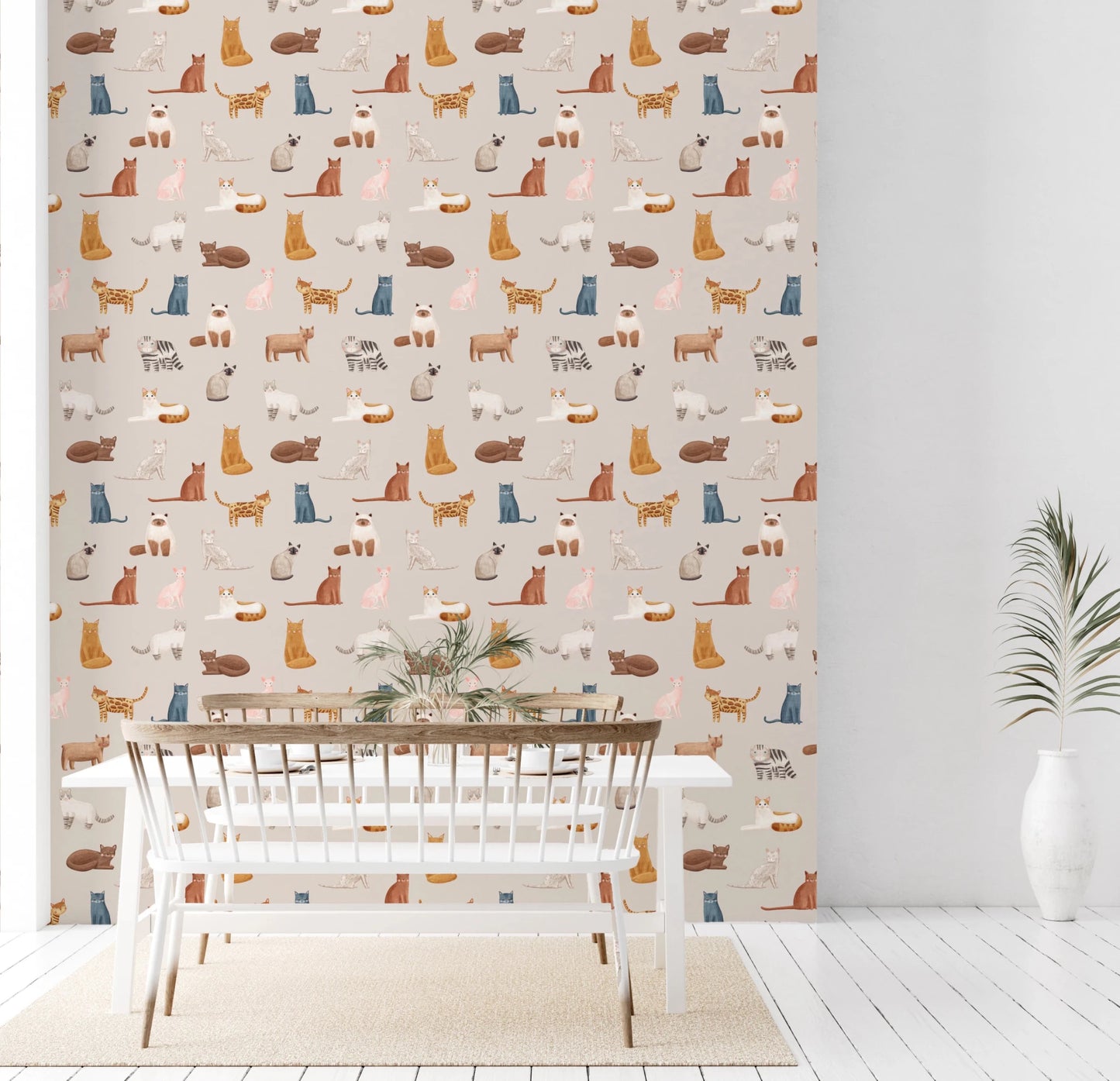 Purrfectly Pawsome Cats Wallpaper⁠