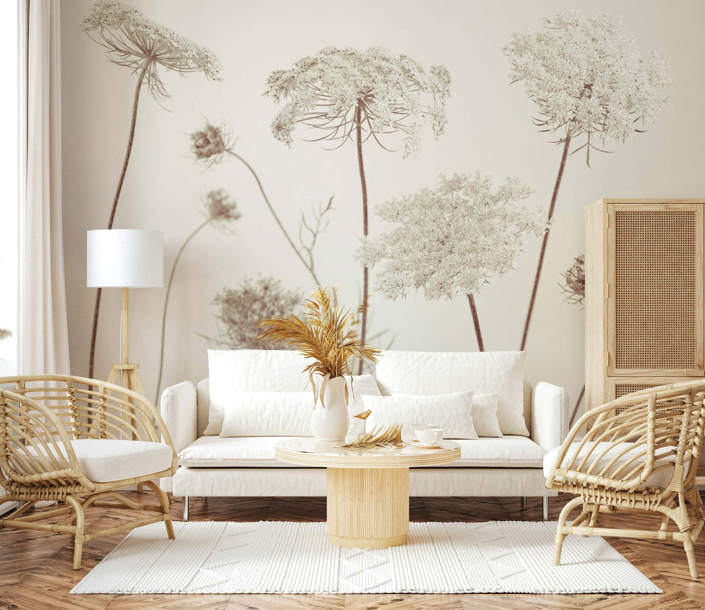 Delicate Beauty Wall Mural