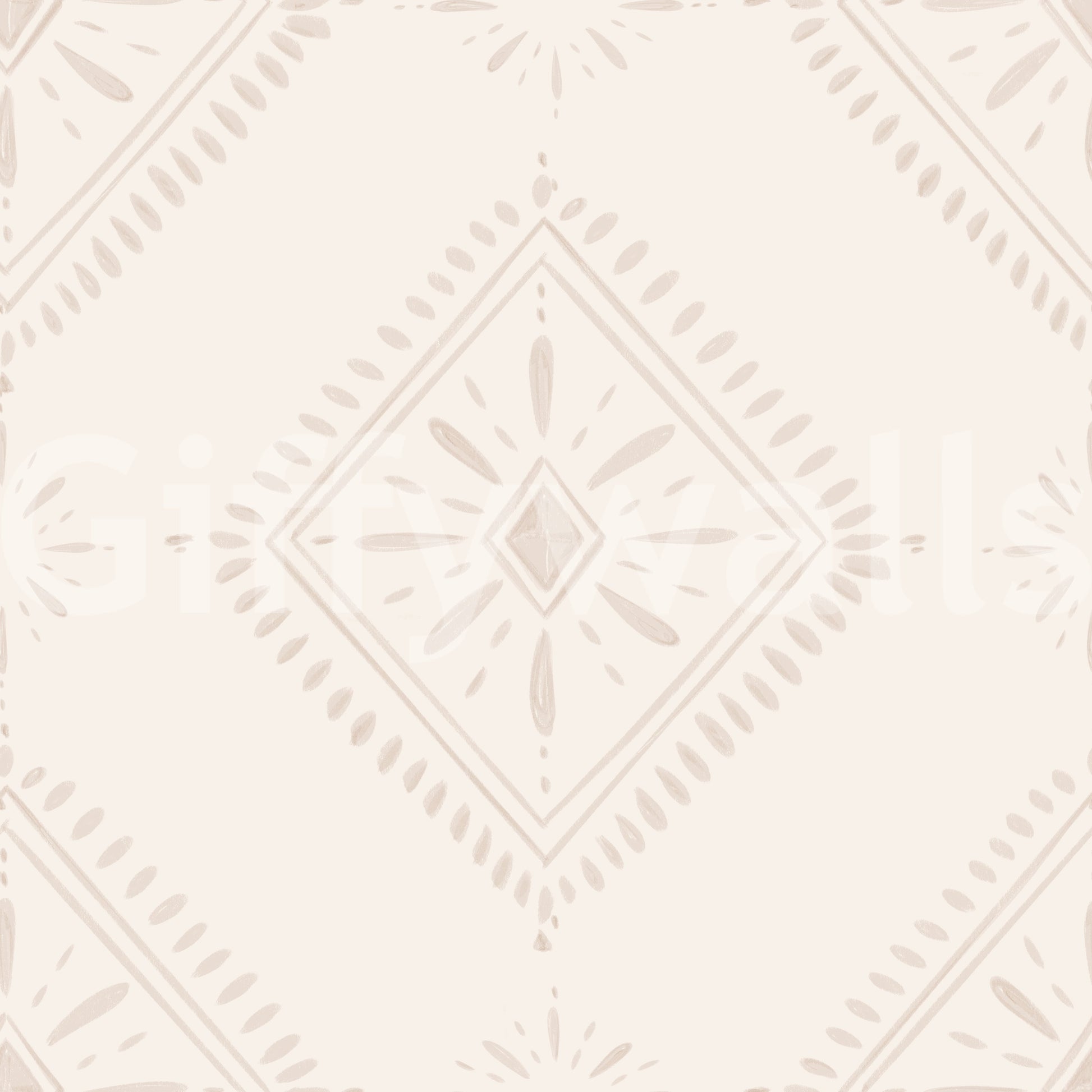 Understated geometric wallpaper

