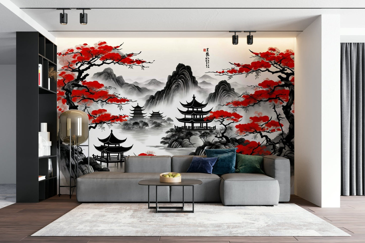 The design gives a feeling of quiet, natural beauty.

