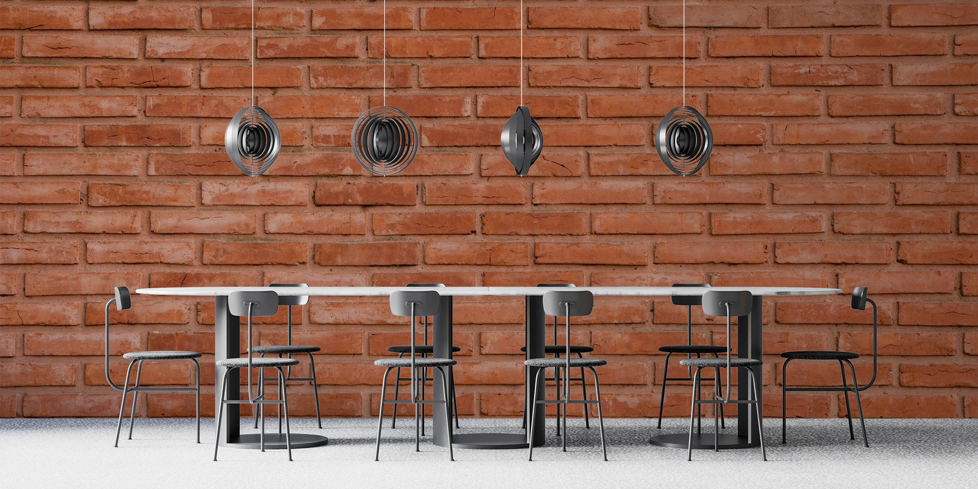 Close up of weathered red brick texture on a high quality wall mural.