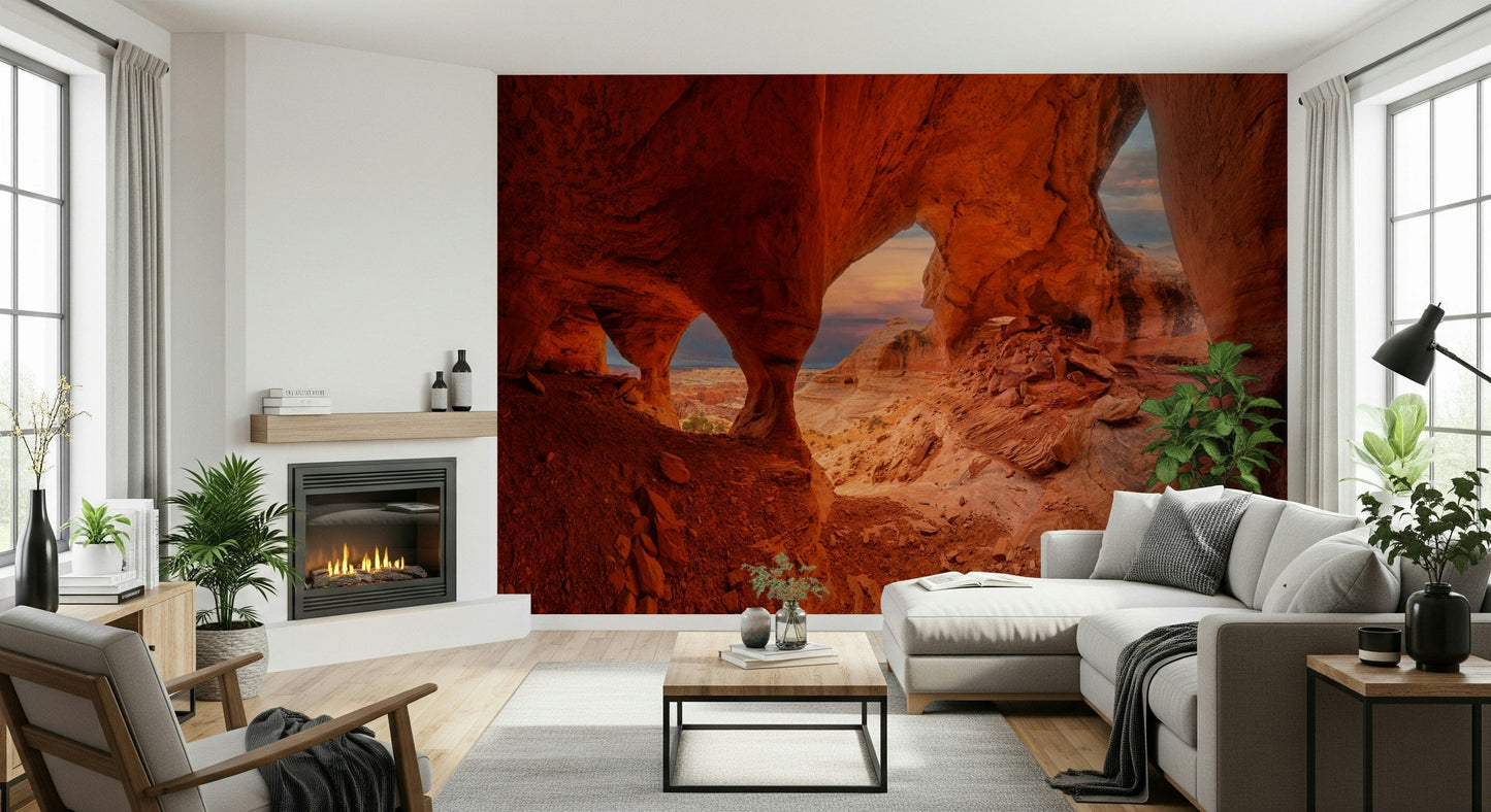 Red Rock Arches Wall Mural -2338549