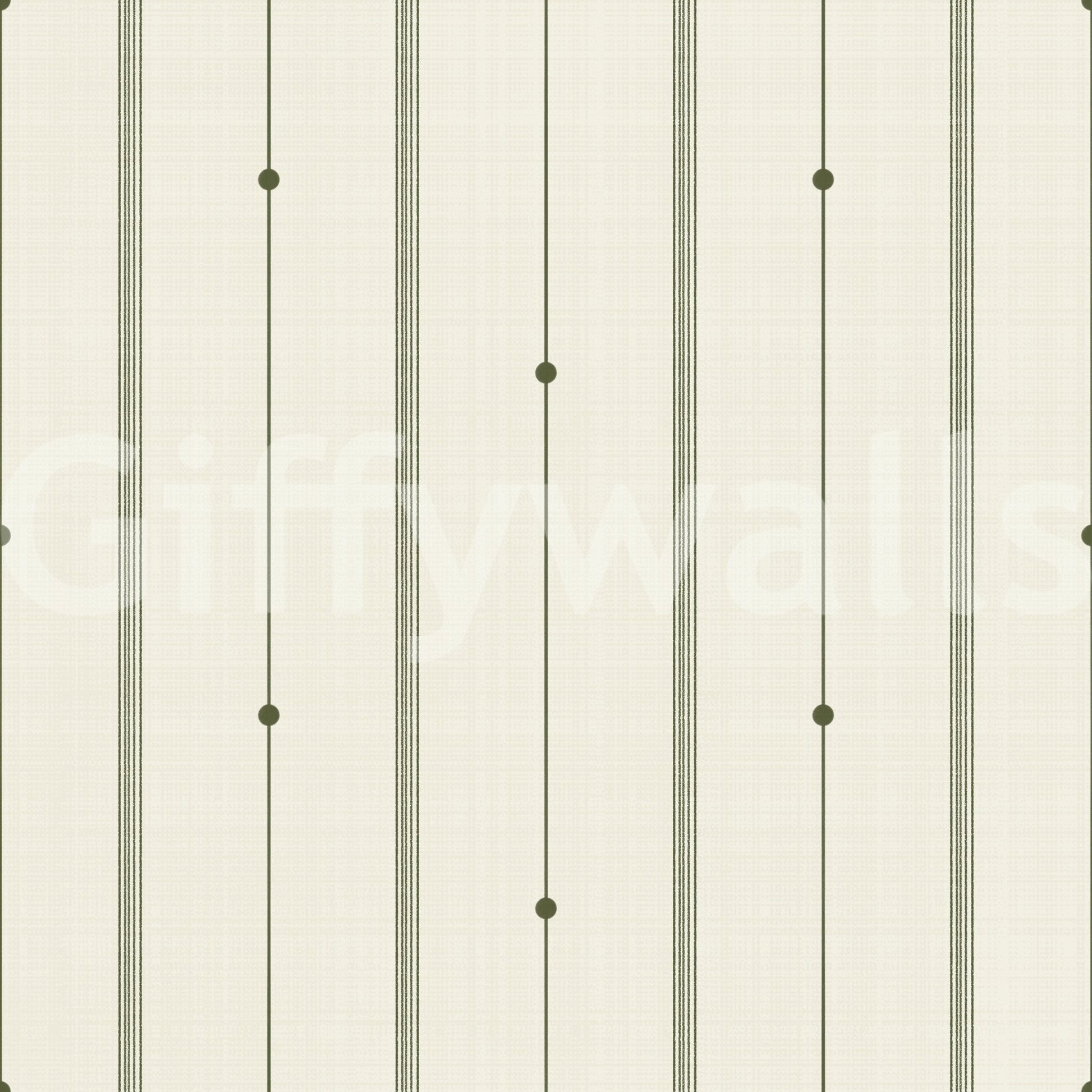 Soft stripes in buttercream and olive bringing natural charm

