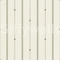 Soft stripes in buttercream and olive bringing natural charm

