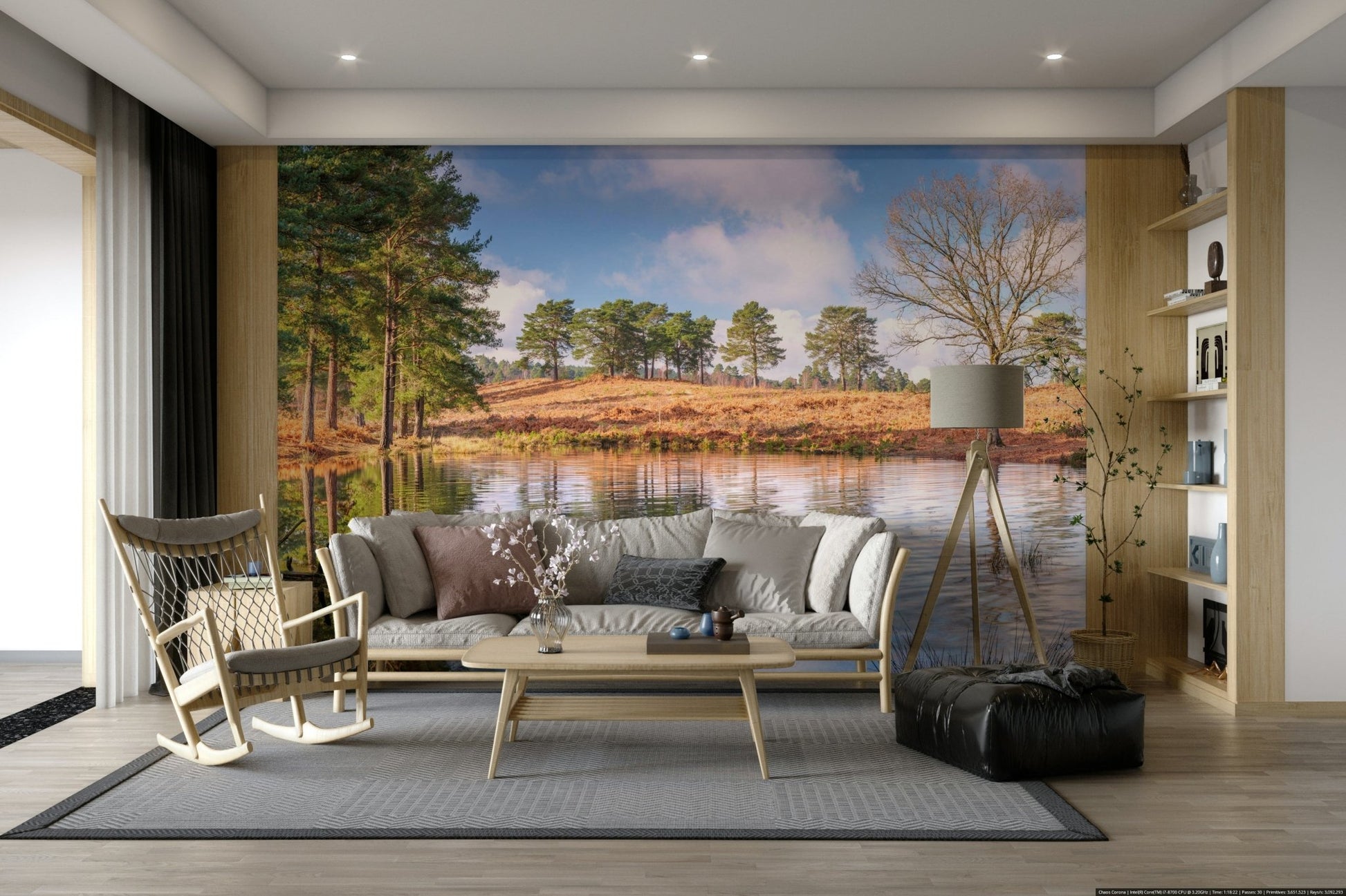 Still water mural design

