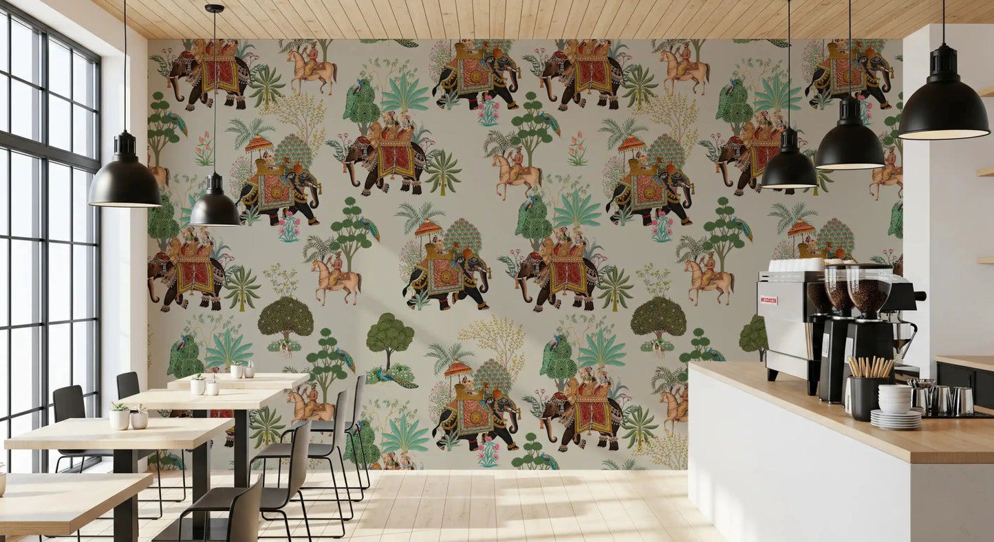 Regal Elephant Parade Wall Mural