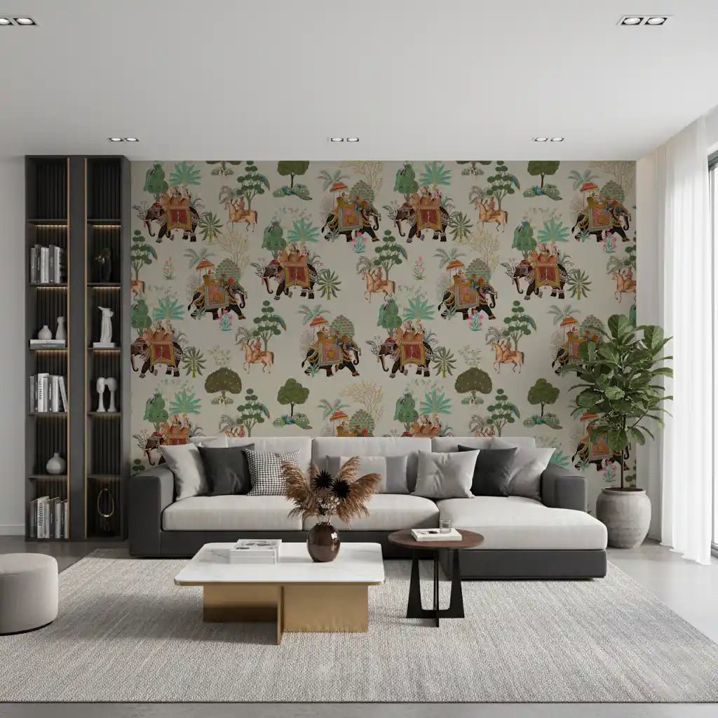Regal Elephant Parade Wall Mural