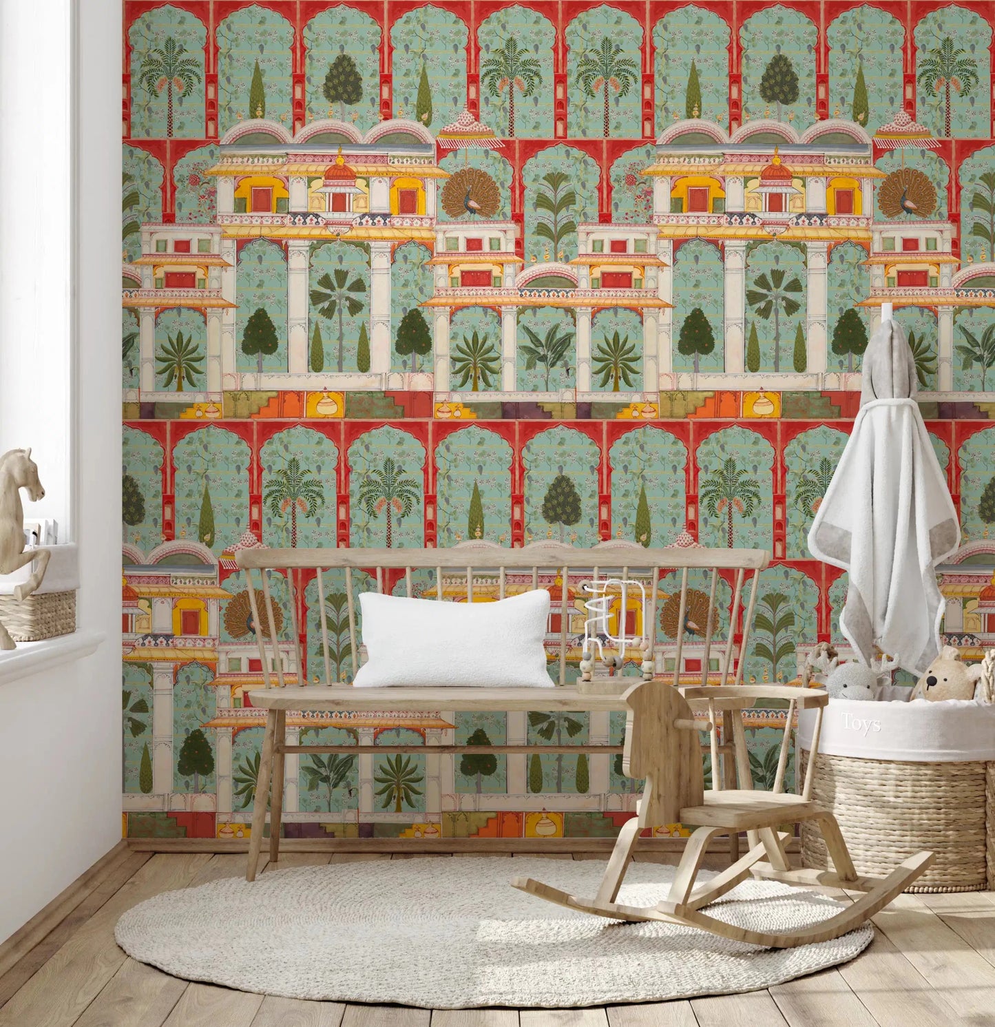 Fototapet cu tematică de grădină Mughal Regală