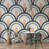 The composition is symmetrical and balanced.

