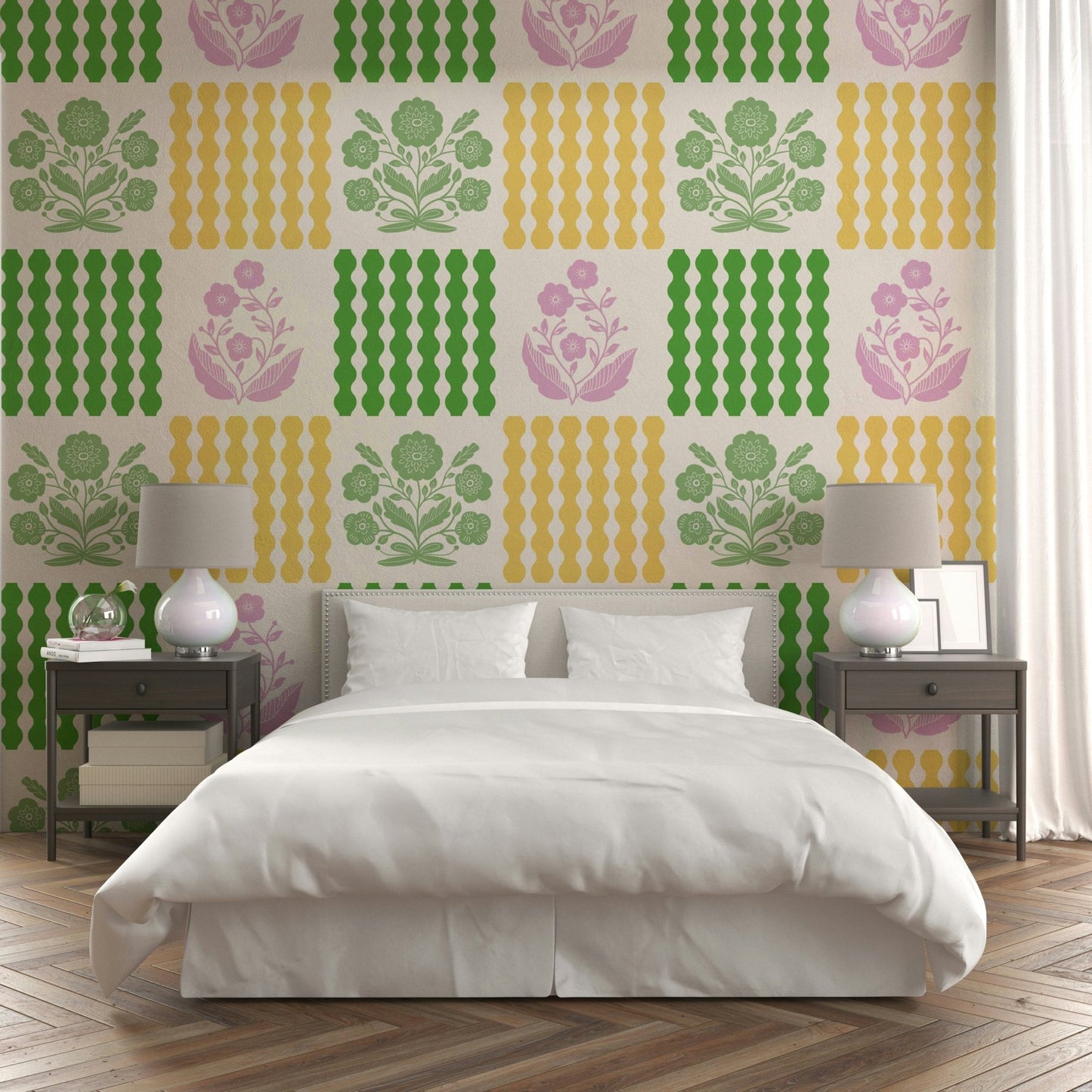 Ideal for a living room, dining room, kitchen, or bedroom.

