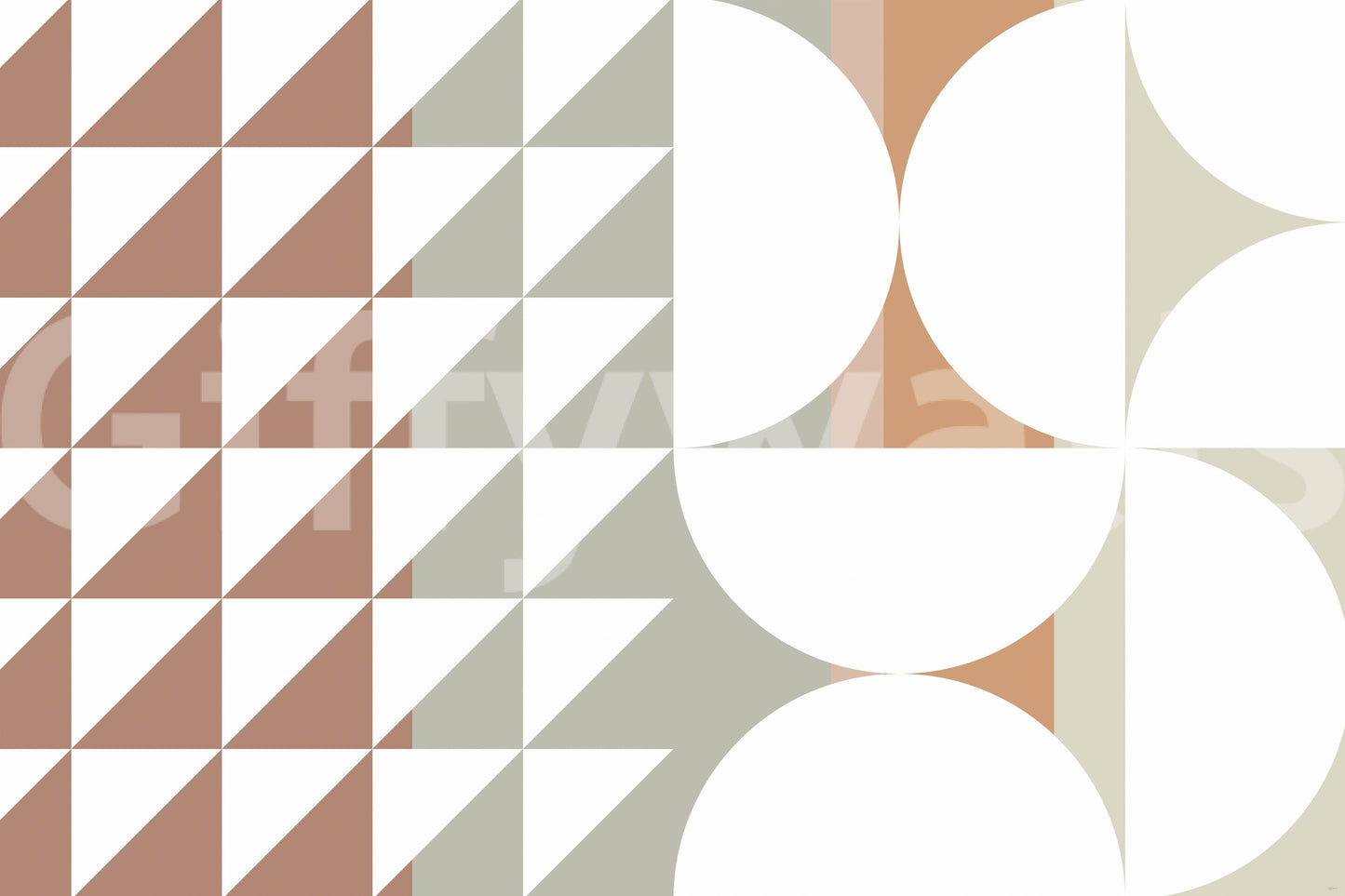 Retro Harmony Wall Mural - 2761281