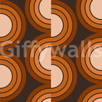 A high-quality retro pattern wall mural for walls.

