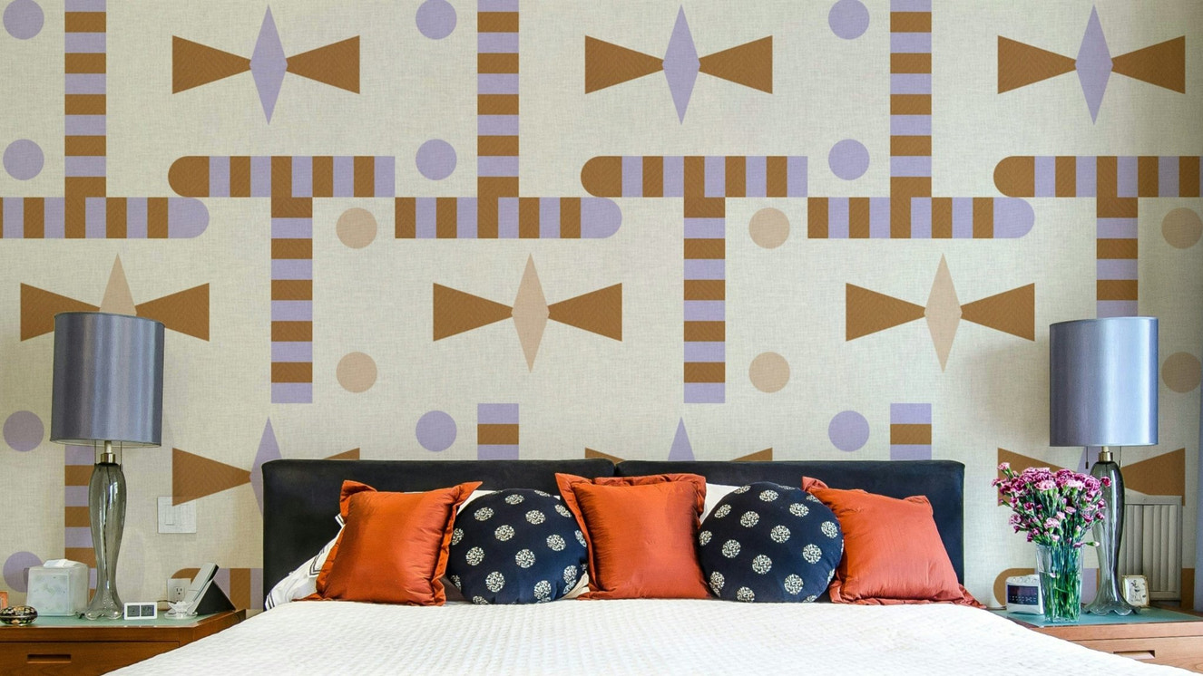 Retro Geometrics Wallpaper

